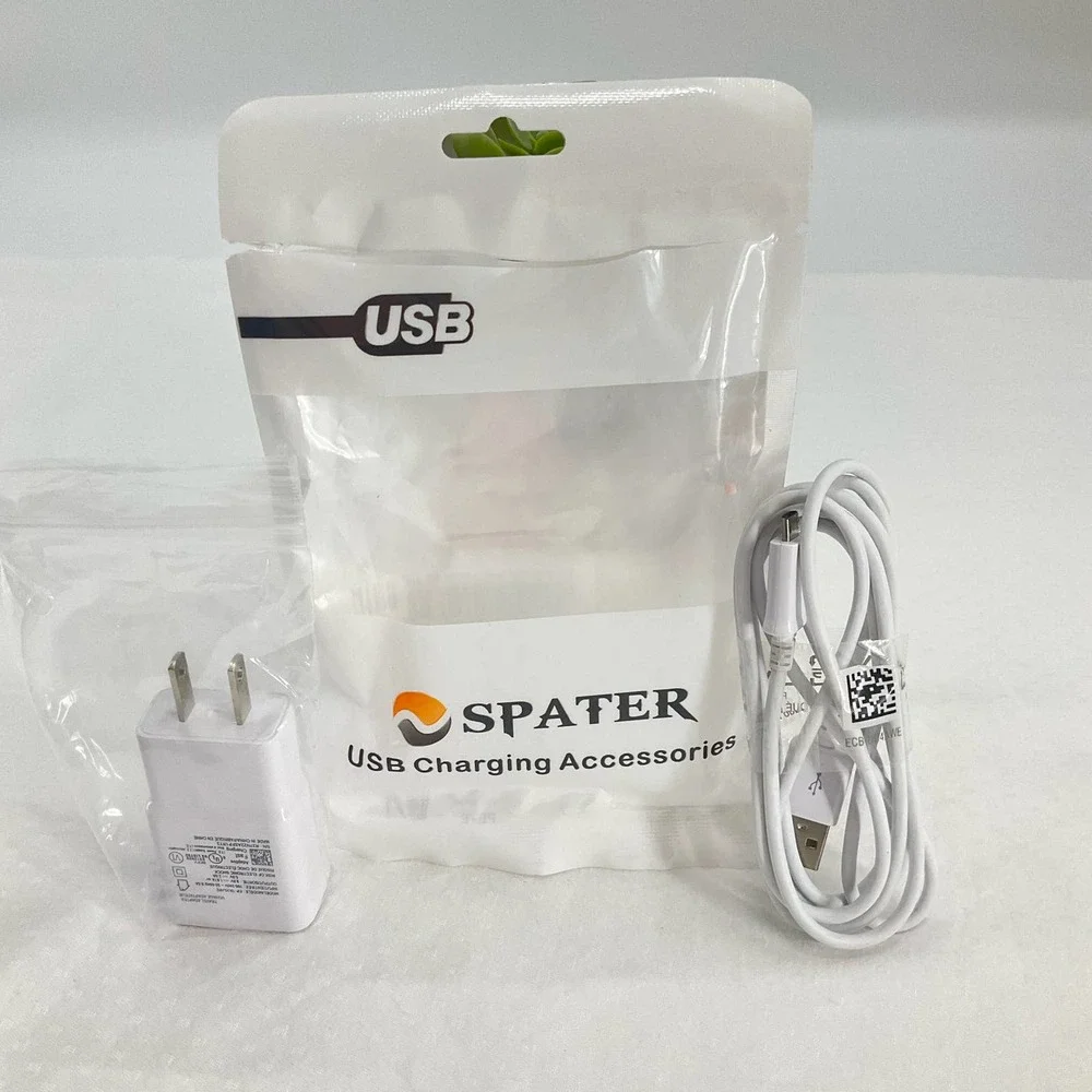 Power Supply Power Brick and Charging cord USB-C 3ft, White